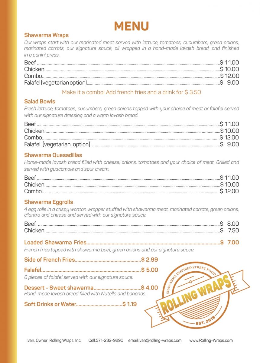 Rolling Wraps Food Truck Old Bust Head